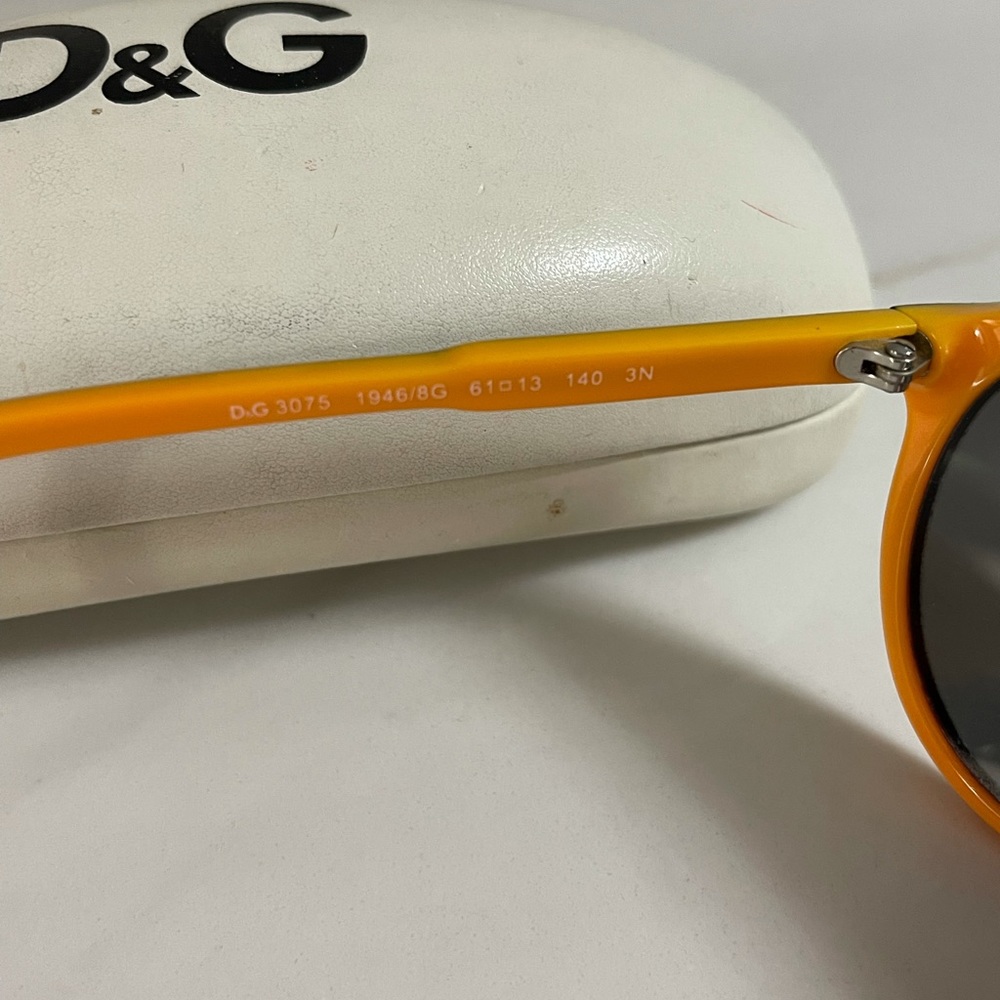 Dolce Gabbana unisex D&G sunglasses black Frames Aviator frame Black 3075 - Picture 16 of 16